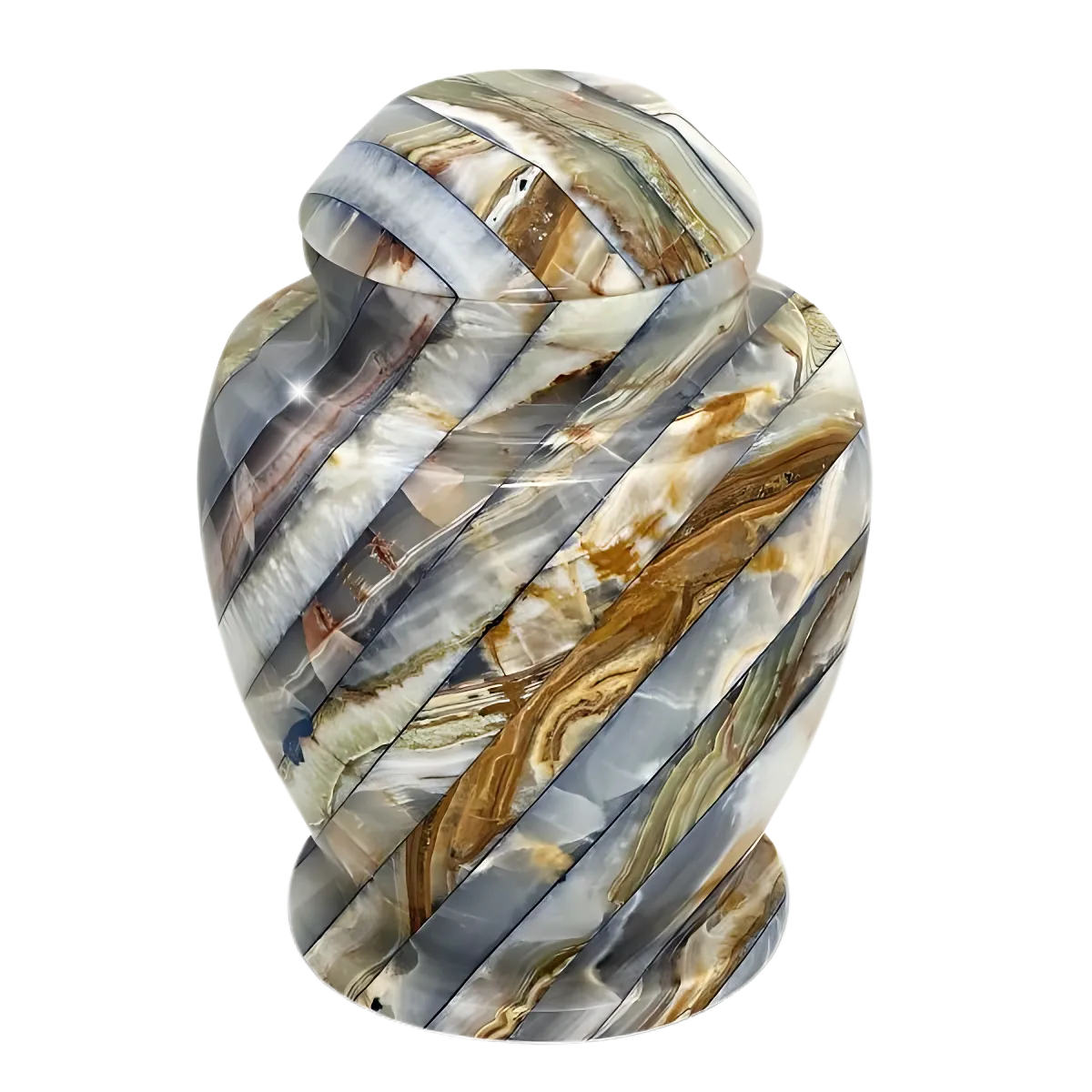 Arcadia Onyx Stone Urn